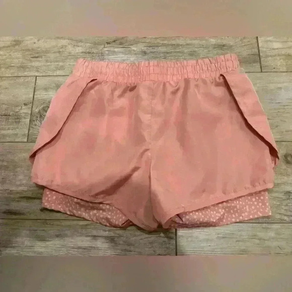 RBX pink 2 layer performance shorts size small - Picture 5 of 6